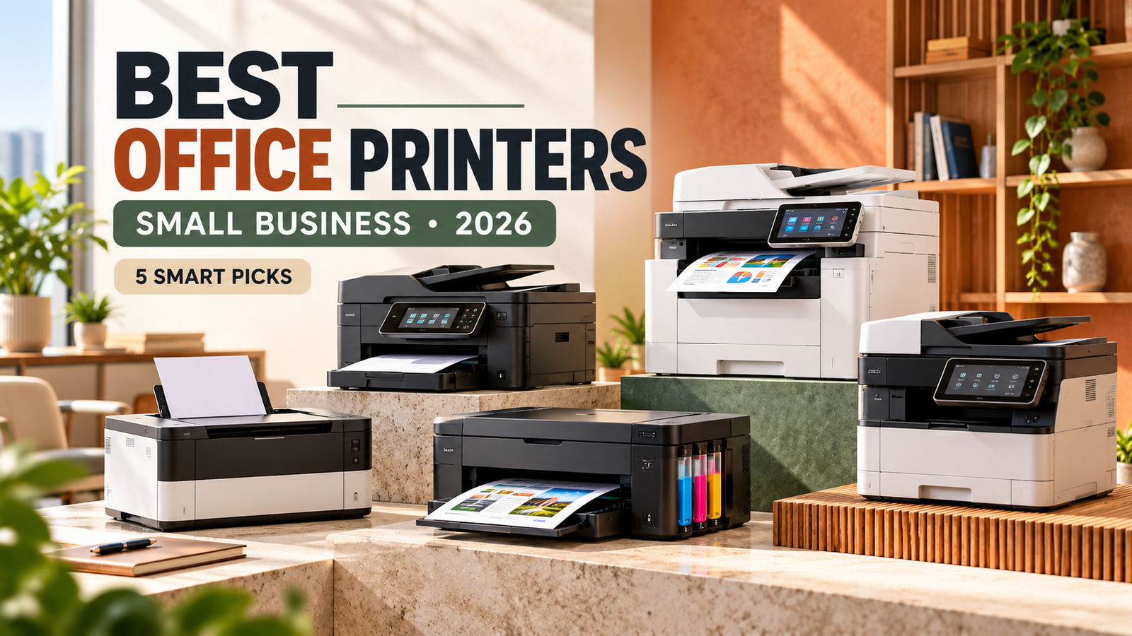 Best Office Printers for Small Businesses in 2026: Top 5 Models, Prices, and Running Costs